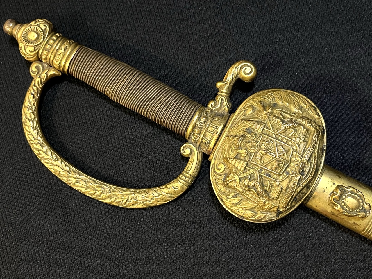 Thailand Siam Diplomatic Sword -RARE -Antique Court -King Chulalongkorn era - Image 2