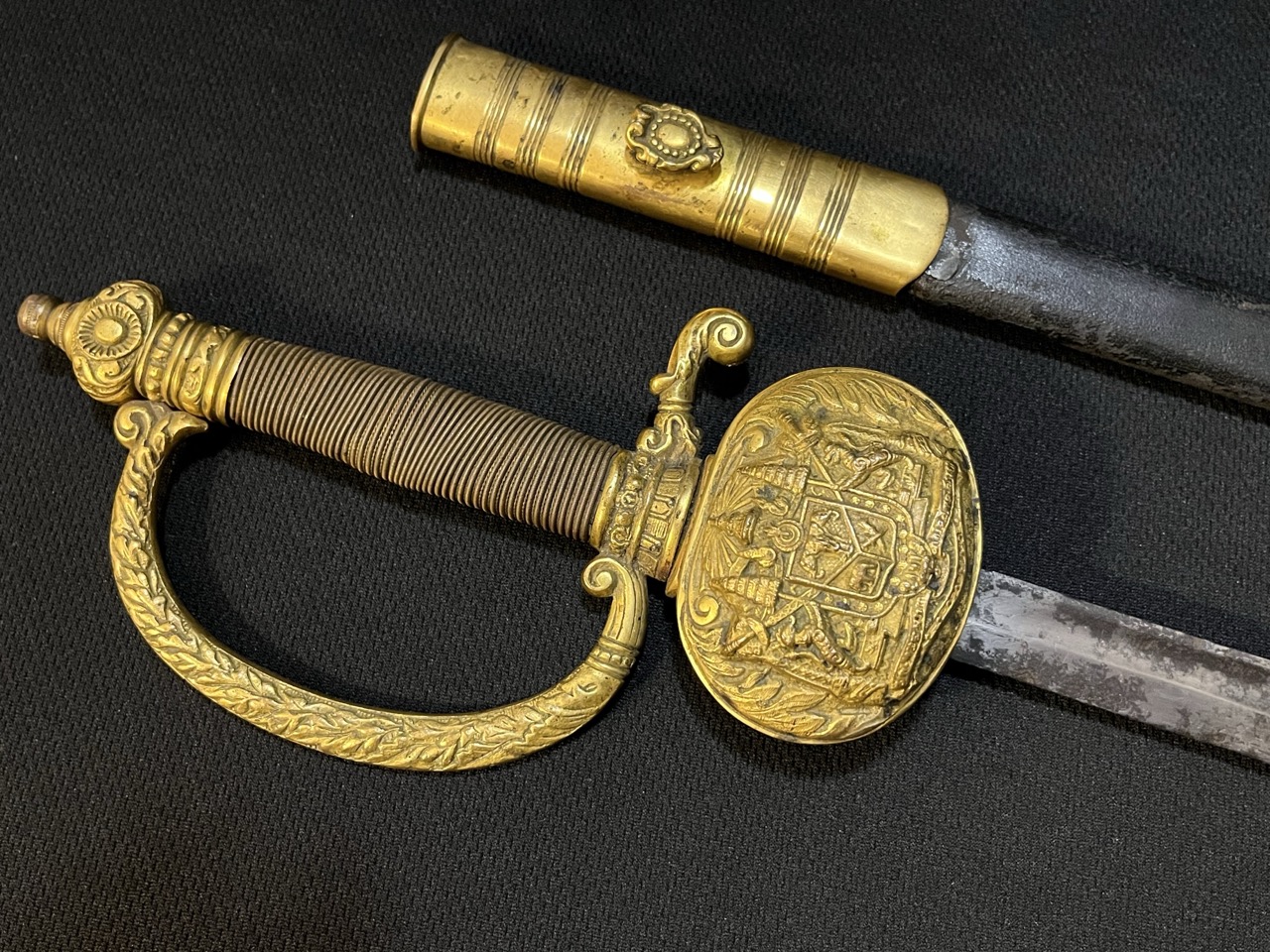 Thailand Siam Diplomatic Sword -RARE -Antique Court -King Chulalongkorn era - Image 5
