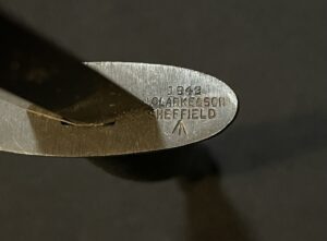 WWII British Commando Knife marked 1942 J Clarke & Son Sheffield