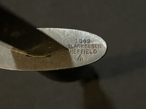 WWII British Commando Knife marked 1942 J Clarke & Son Sheffield